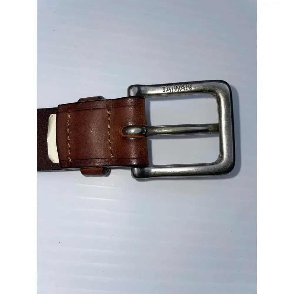 Gap Leather and Canvas Buffalo Nickel Western Belt SZ 28